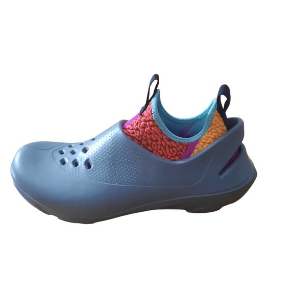 Air Jordan System .23 Cool Grey Gym Red Slip On Clogs Removable Bootie Size 9 - Picture 3 of 9